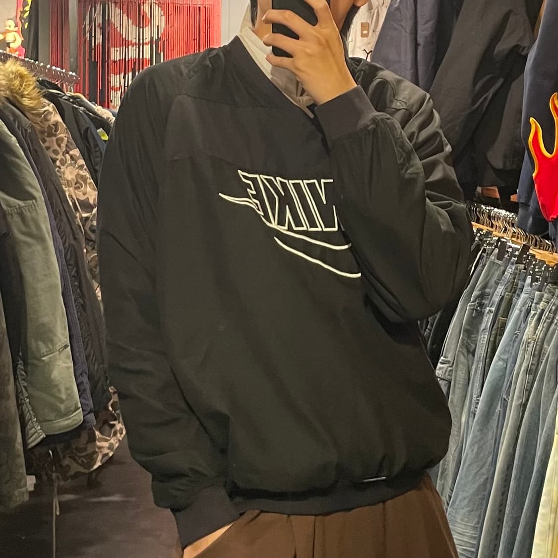 [IM] Nike 나이키 빅스우시 블랙 웜업 상품이미지5