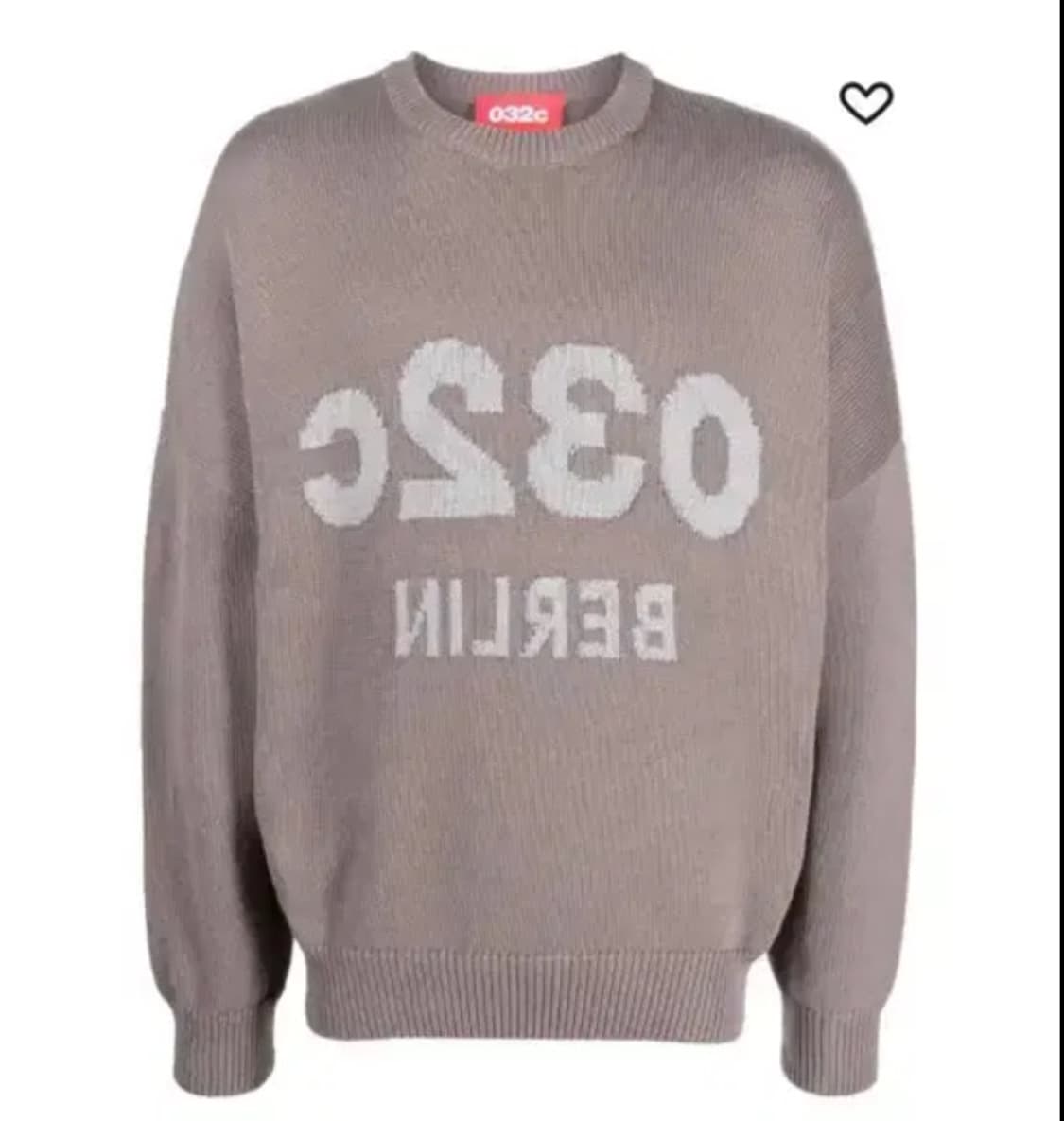 [M] 032C 셀피 스웨터 니트 상품이미지1