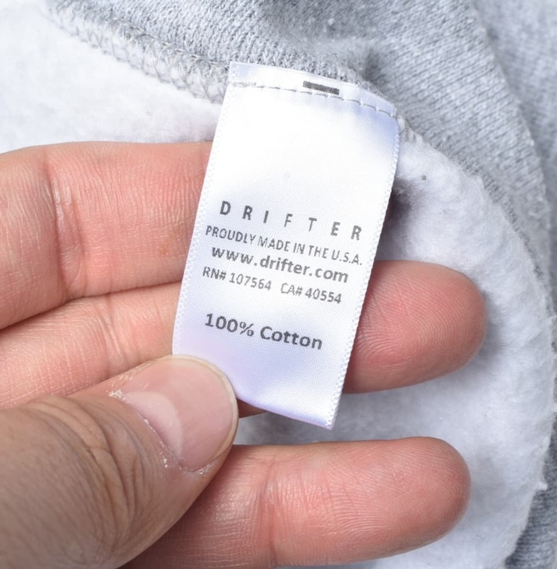  DRIFTER 챔피온 로고 기모 안감 맨투맨 스웻셔츠 상품이미지6