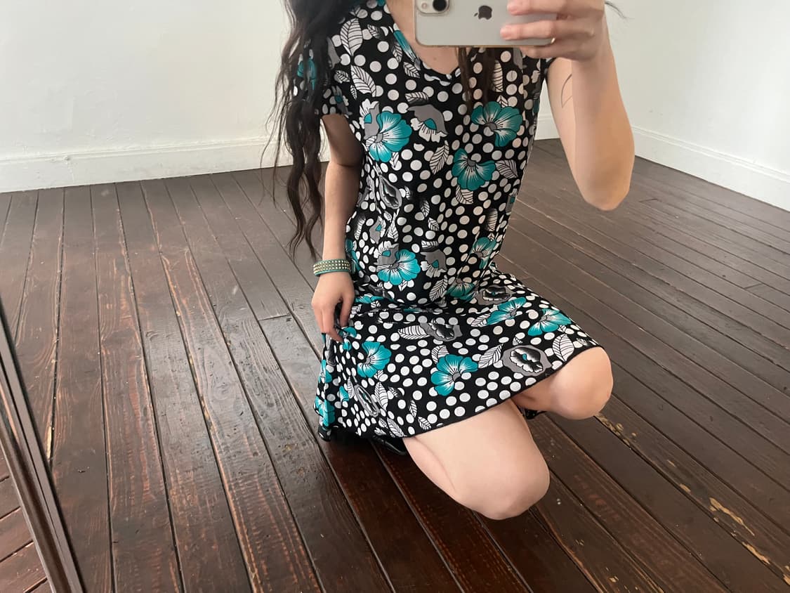 도트 드레스 상품이미지1