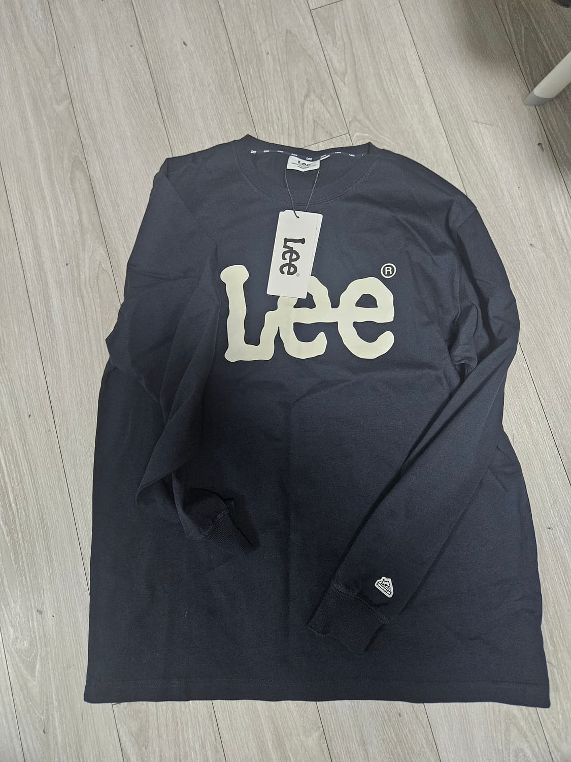 Lee 리 네이비 티셔츠 회색 새상품(M사이즈) 상품이미지1