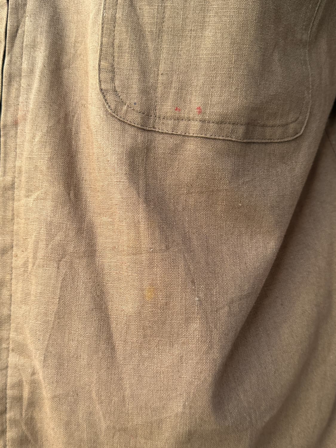 Zippo Linen Blend Zip-Up Work Shirt 상품이미지9