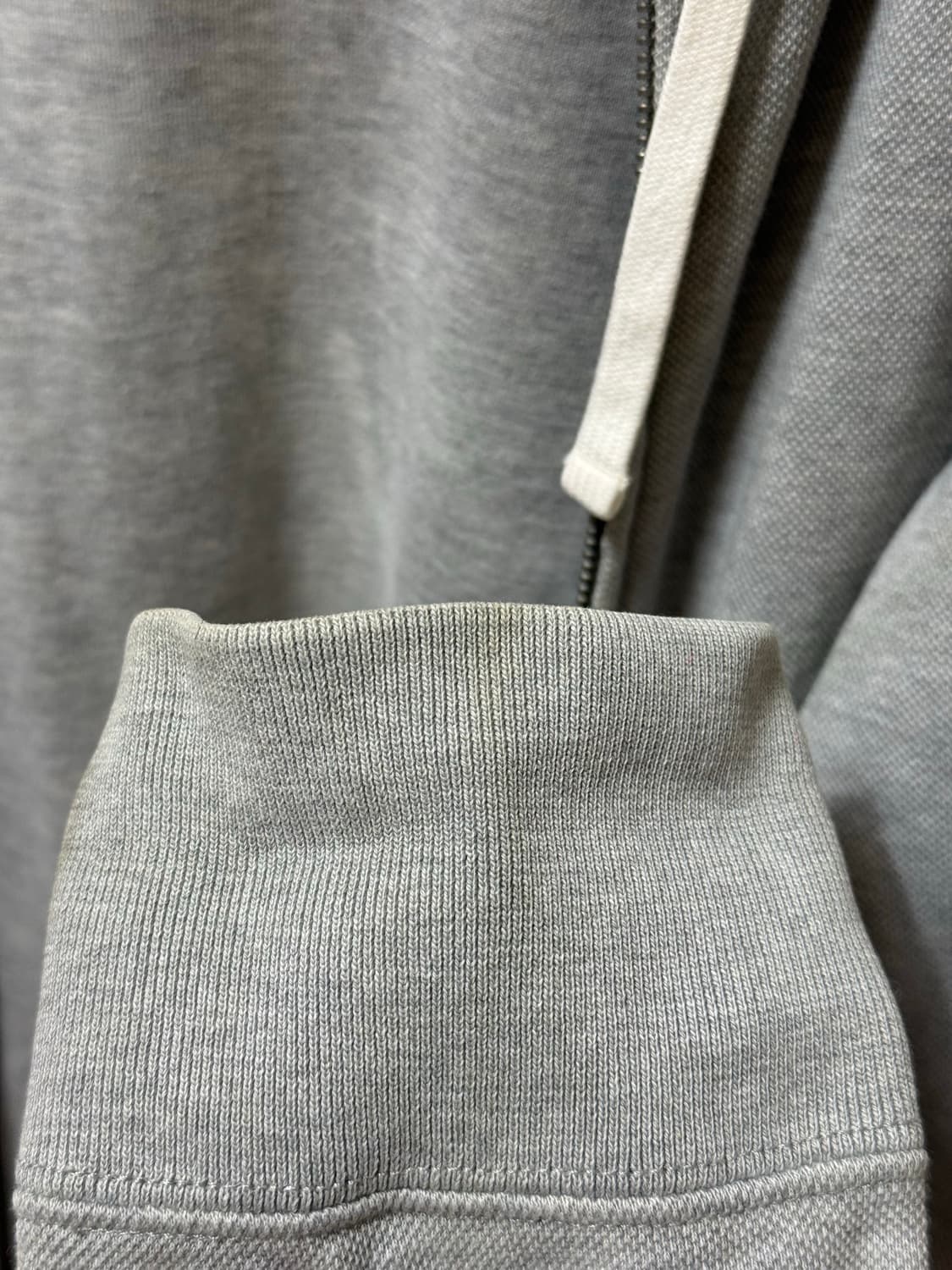 폴로 후드집업 그레이 M 상품이미지4