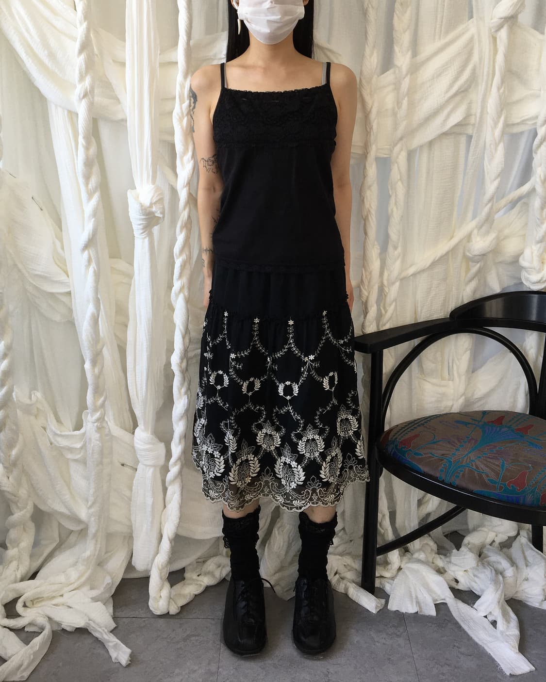 Lace point sleeveless 상품이미지6