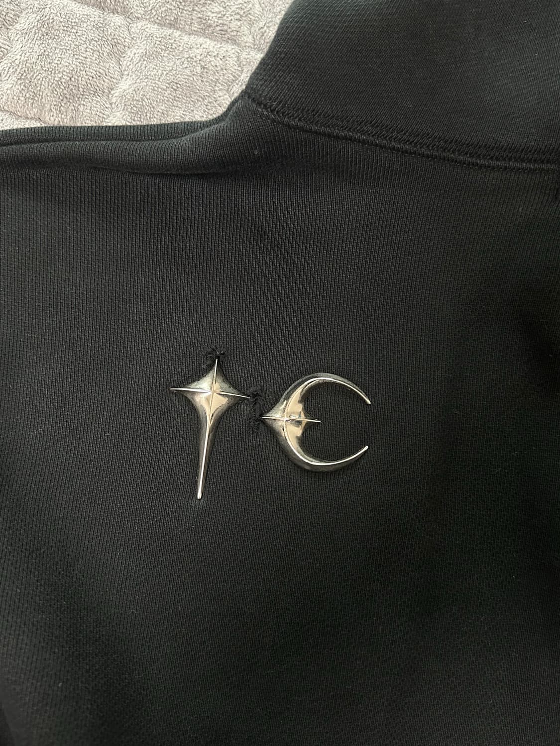 떠그클럽 후드 블랙 3사이즈 상품이미지4