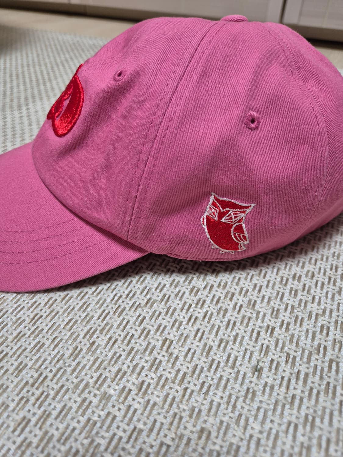 럭키슈에뜨 모자 캡모자 핑크모자 볼캡  상품이미지2