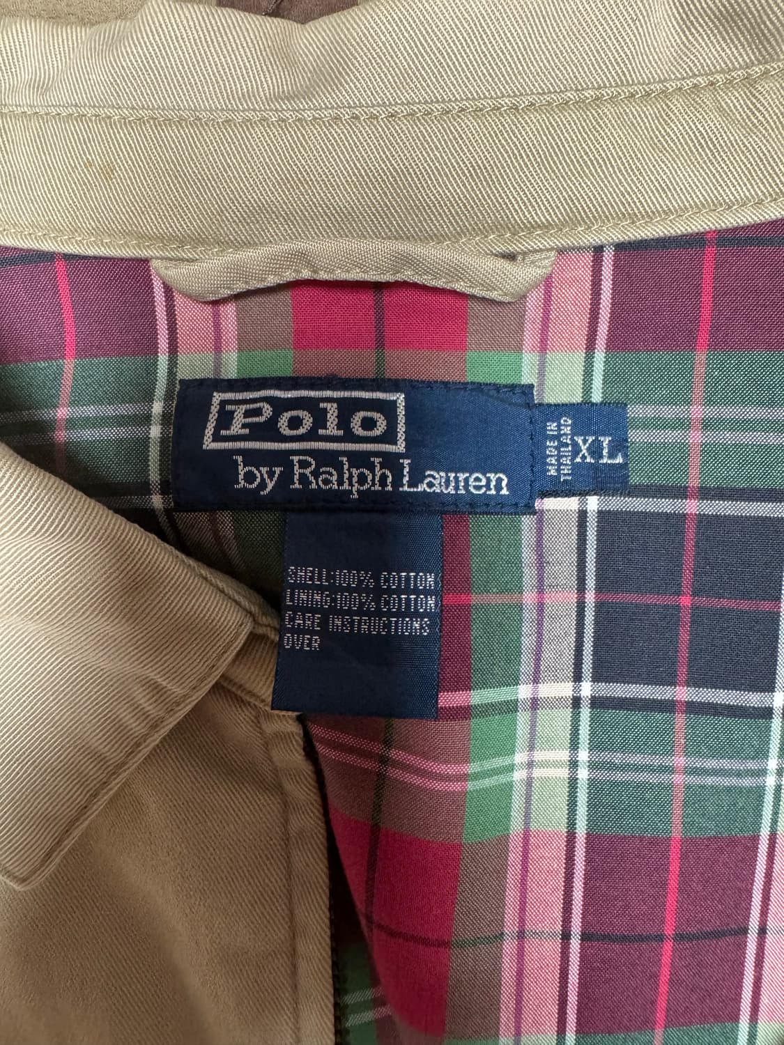 폴로 랄프로렌 베이지색 자켓 XL 사이즈 상품이미지2