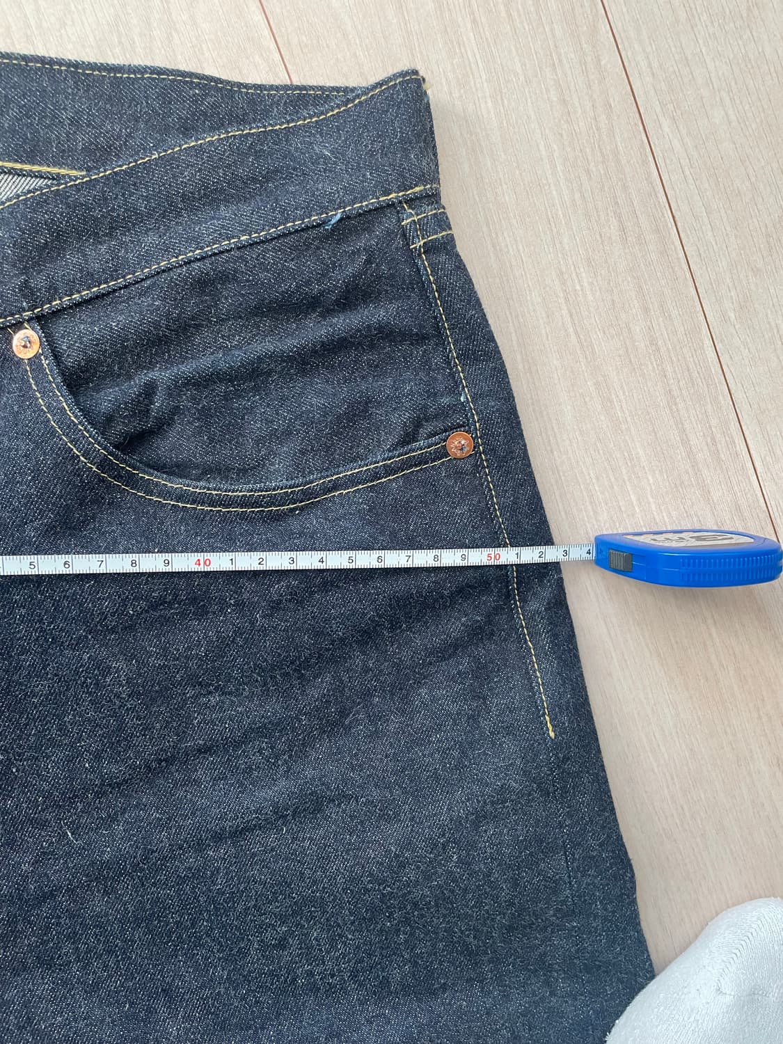 브론슨 46801XX 1946 NEX 모델 셀비지 데님 34사이즈실측32 상품이미지5