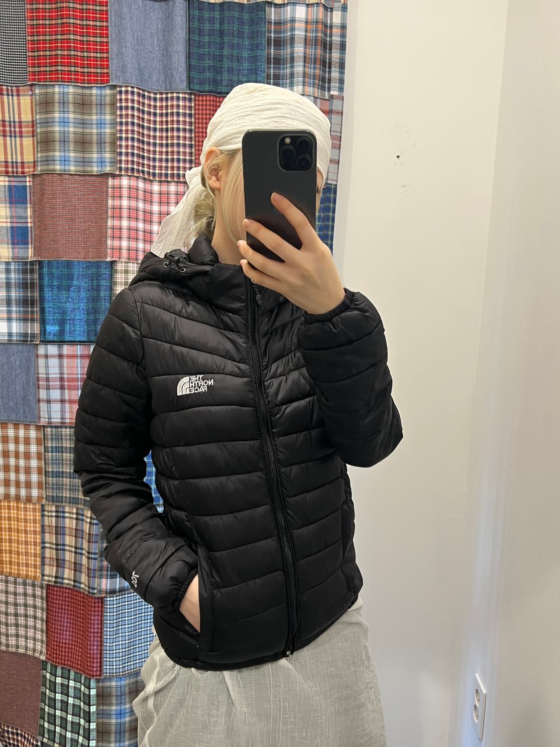 노스페이스 후드 경량 패딩 상품이미지2