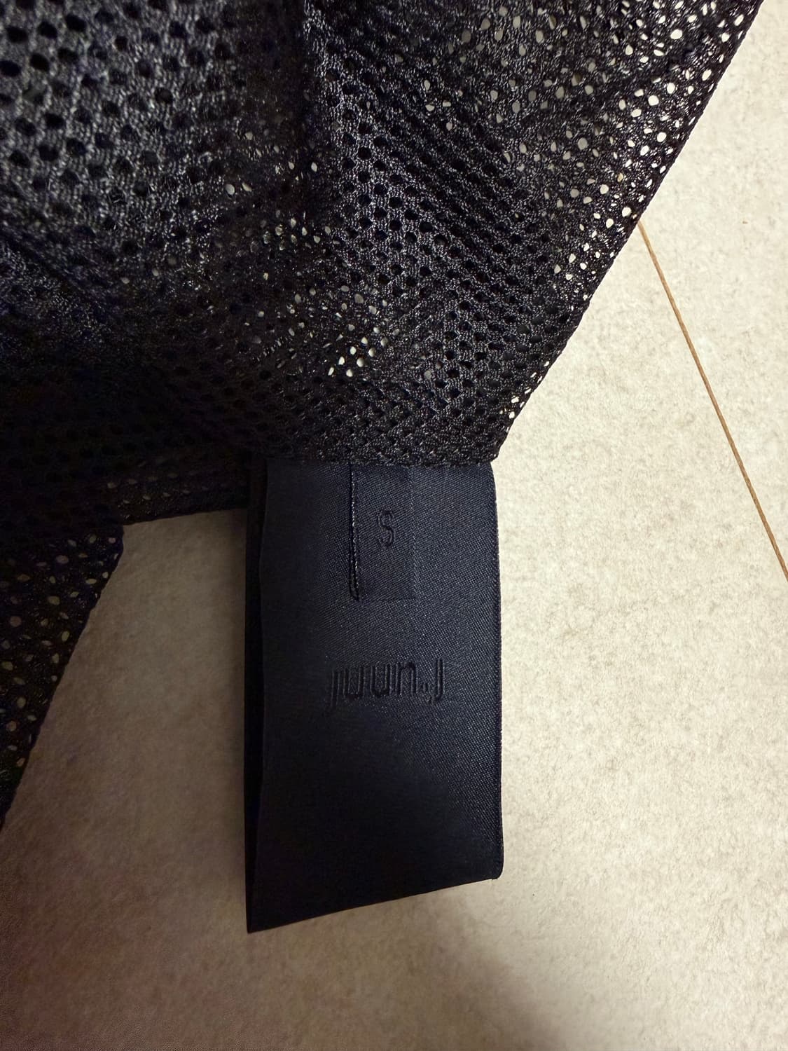 준지 나일론 MA-1 후드집업 그레이 상품이미지4