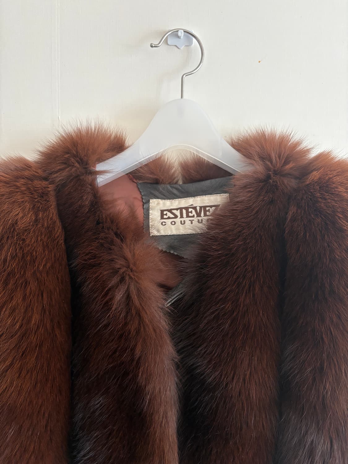 리얼 폭스 퍼 롱 베스트 상품이미지6