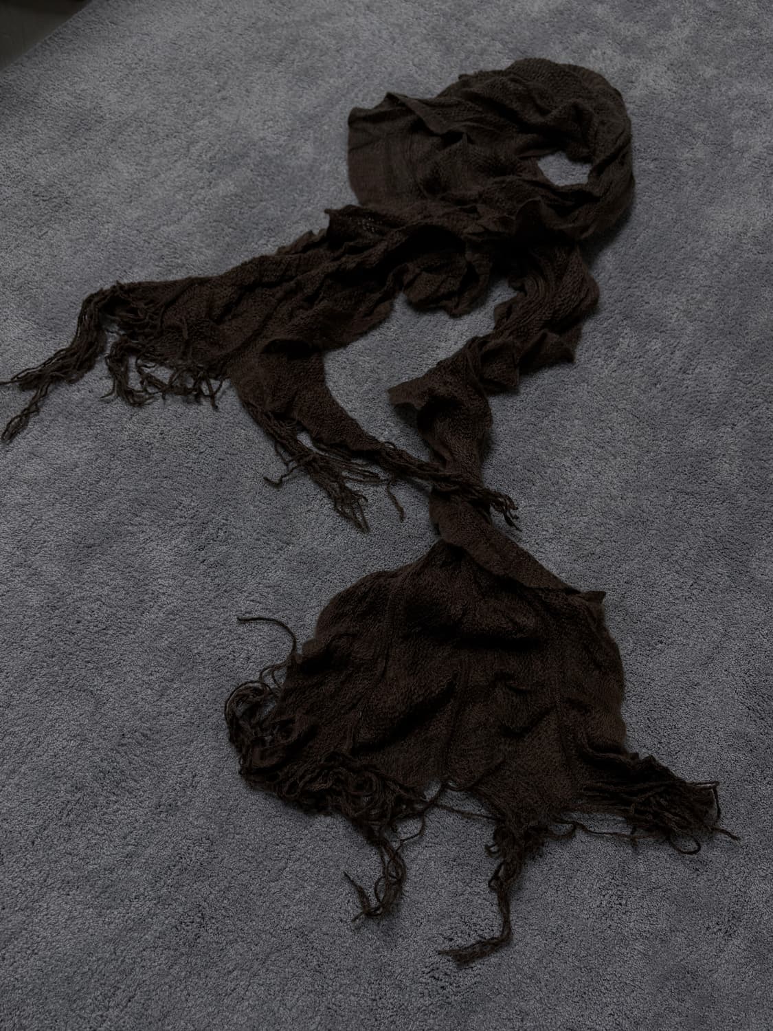 Vintage V-kei,punk mood slim muffler 상품이미지1