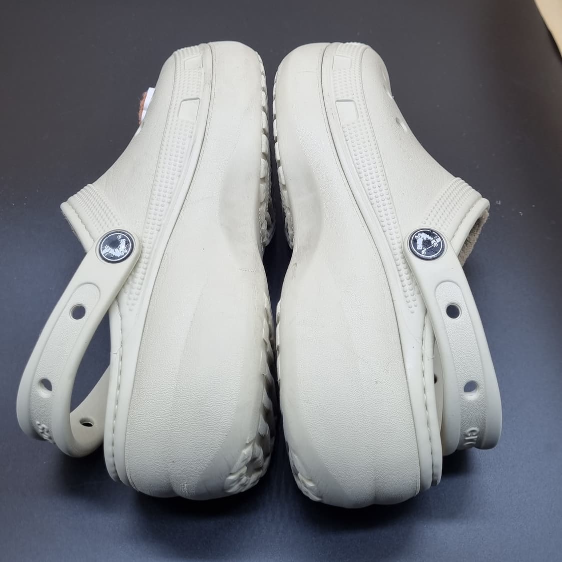 크록스 클로그 플렛폼 기모 안감털240 상품이미지5