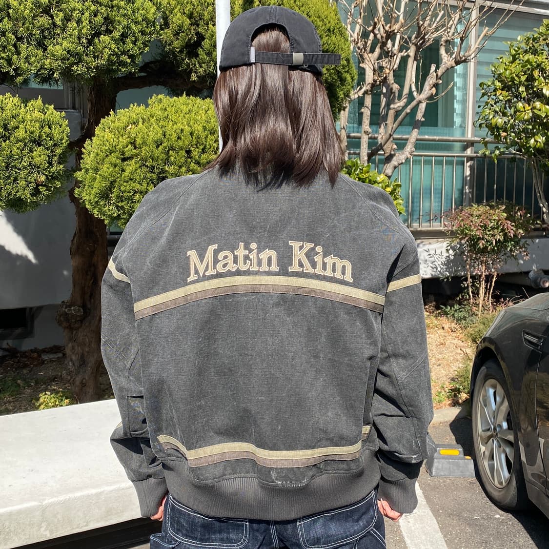 마틴킴 x 피치스 코튼 레이싱 자켓 상품이미지2