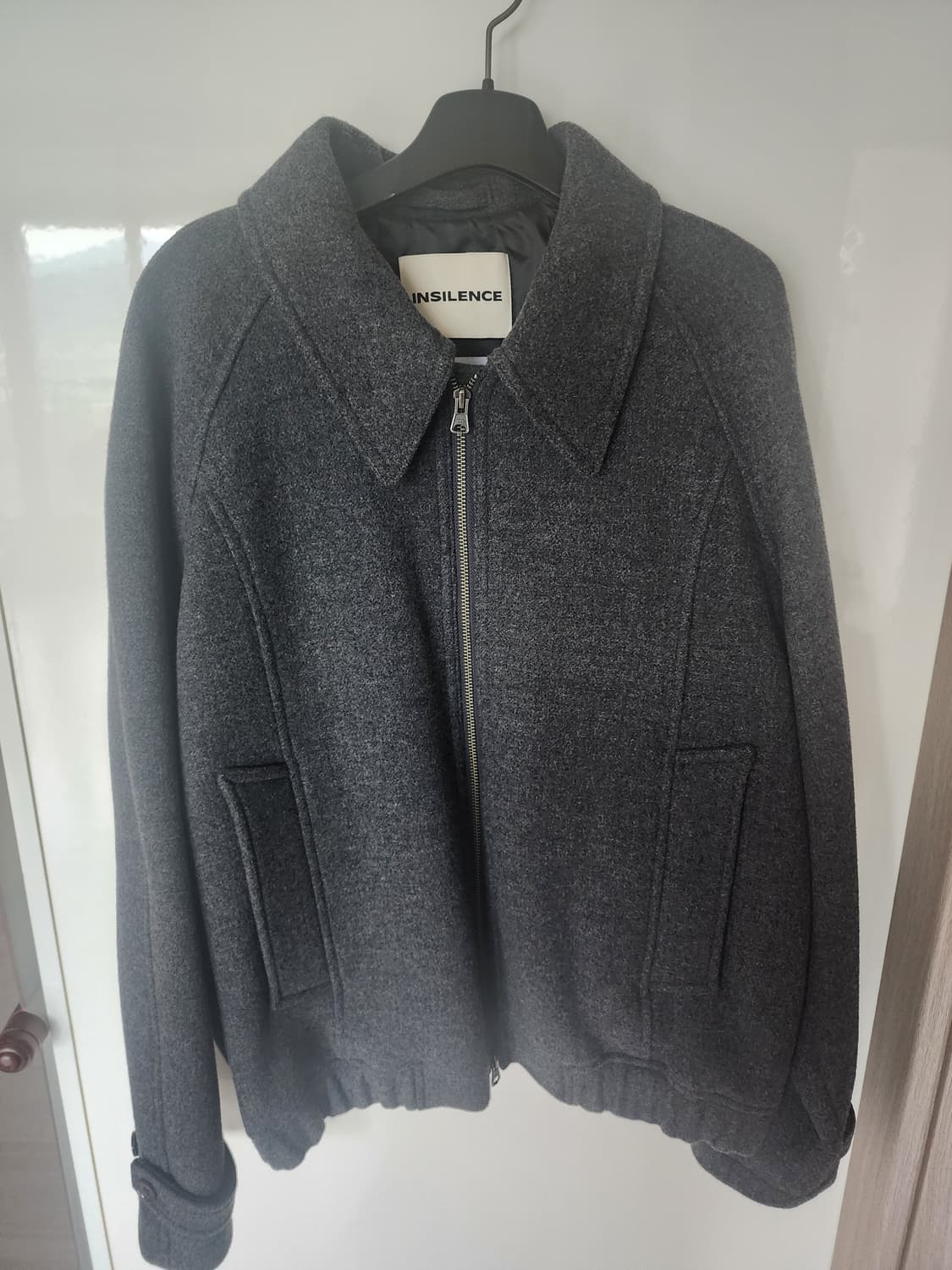 소프트 울 래글런 블루종 MELANGE GREY 상품이미지1