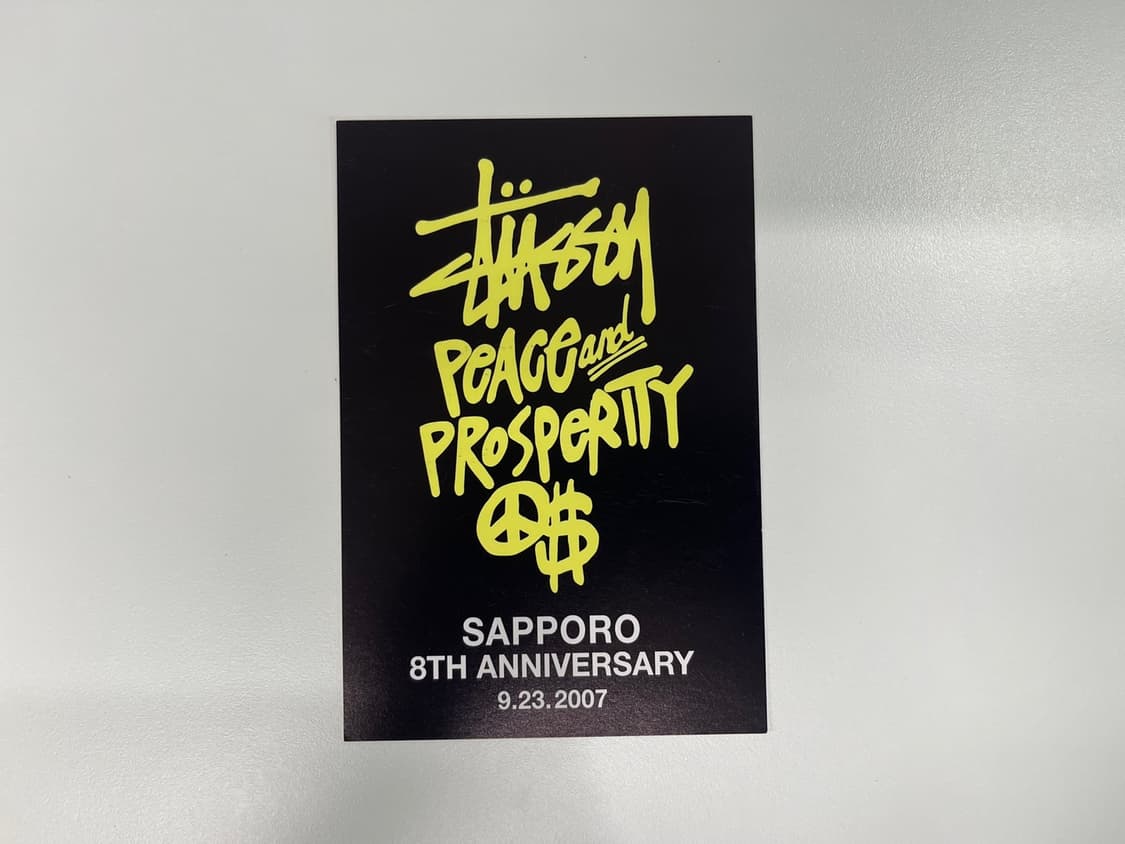 스투시 삿포로 챕터 한정판 아트 포토 2007 STUSSY 상품이미지2