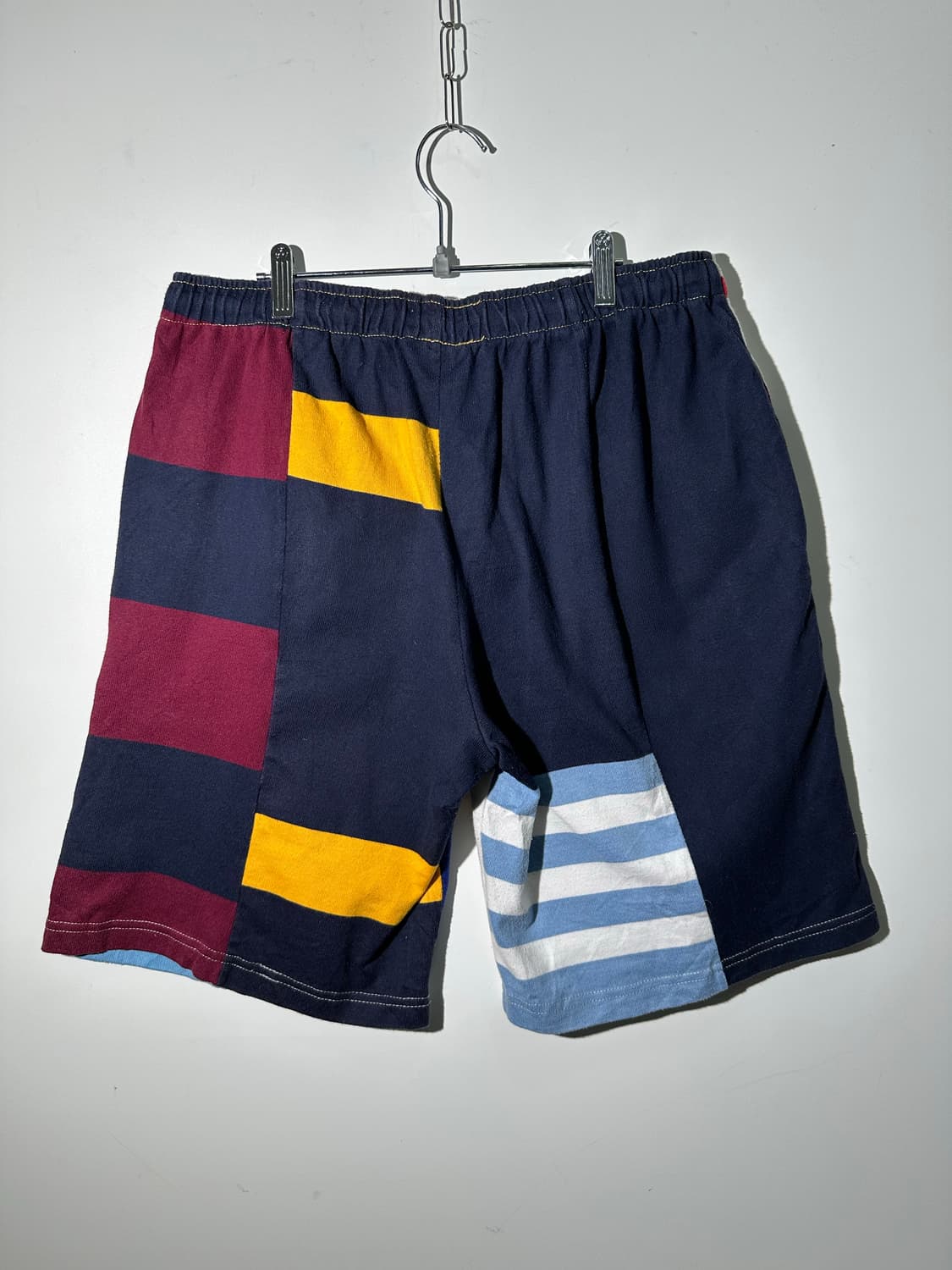 빈티지 패치워크 스웻 반바지 상품이미지4