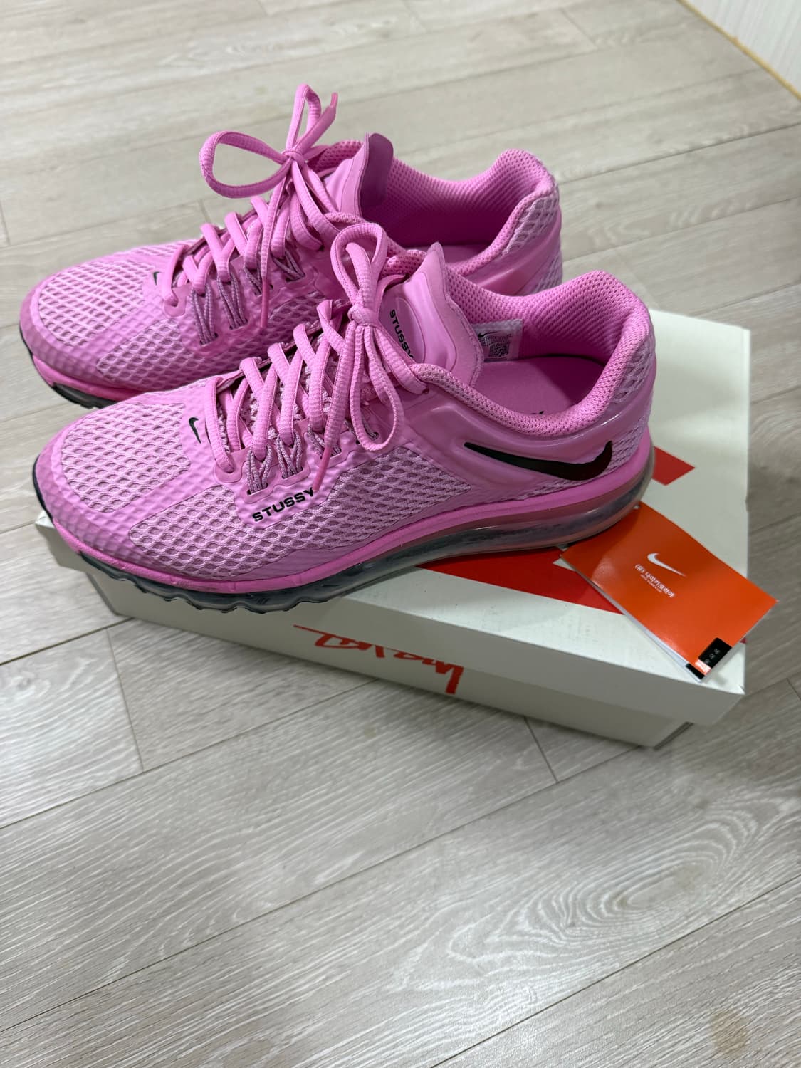 나이키 스투시 에어맥스 2013 핑크 상품이미지2