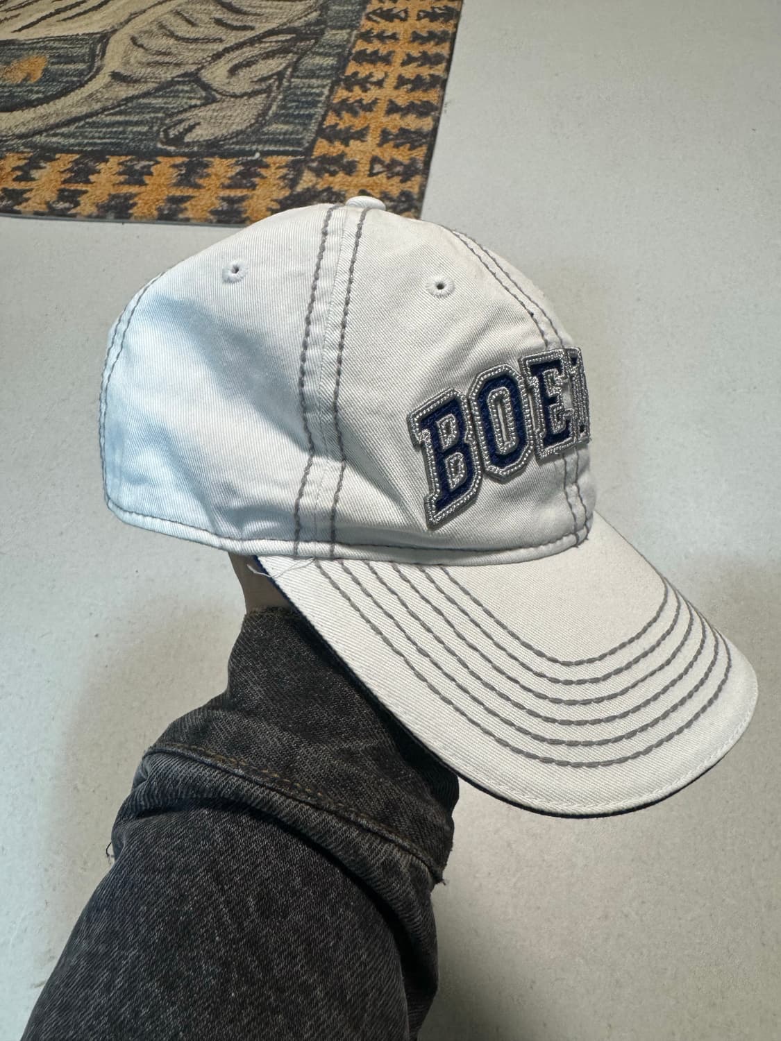 Boeing 빈티지 스티치 볼캡 모자 트러커캡 스냅백 상품이미지2