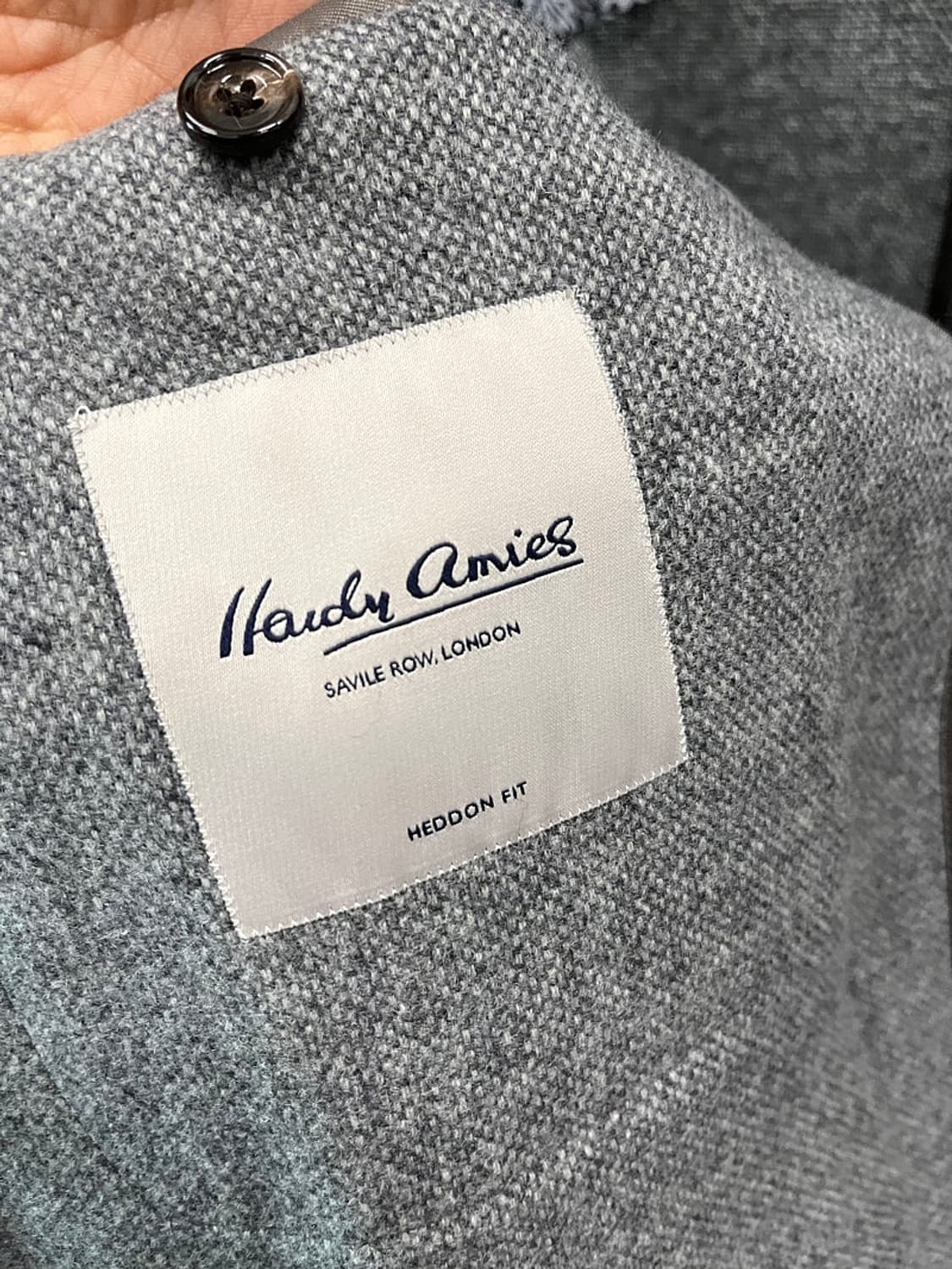 95) 하디에이미스 신형 그레이 울자켓 상품이미지7