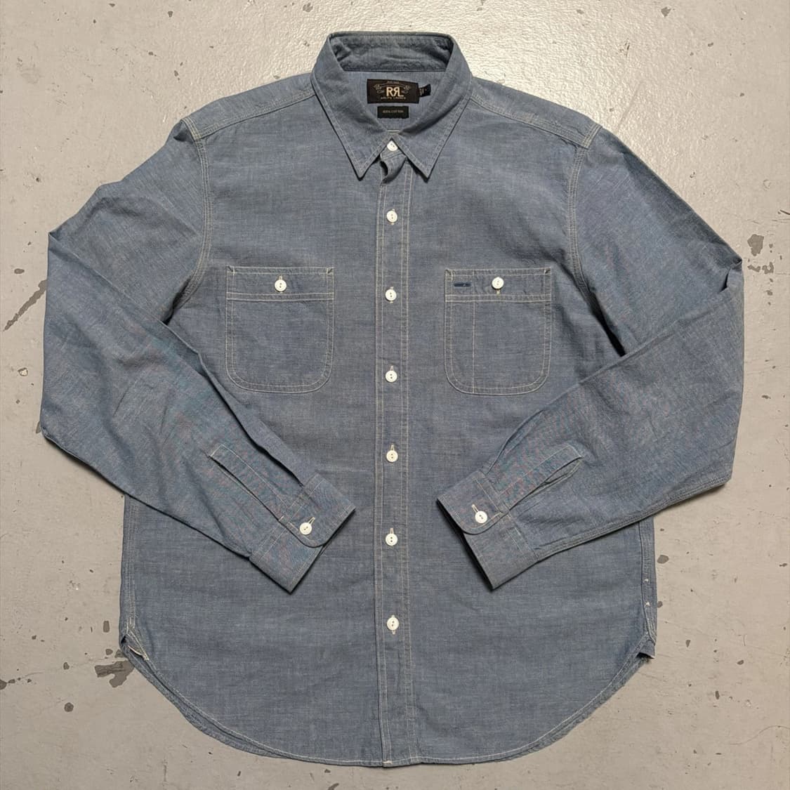 RRL 더블알엘 샴브레이 워크셔츠 상품이미지1