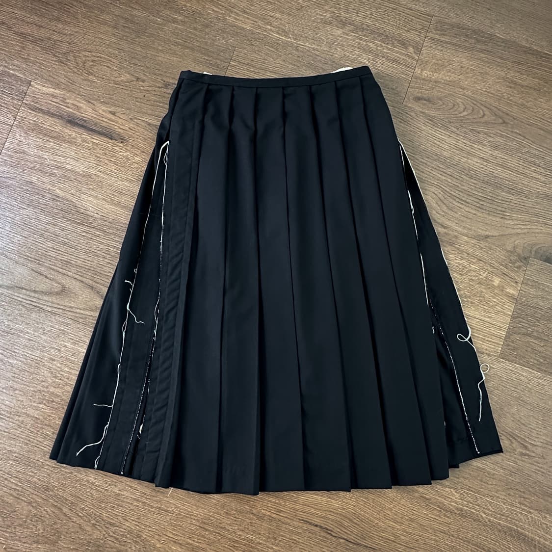 Slit Pleated Midi Skirt 상품이미지2