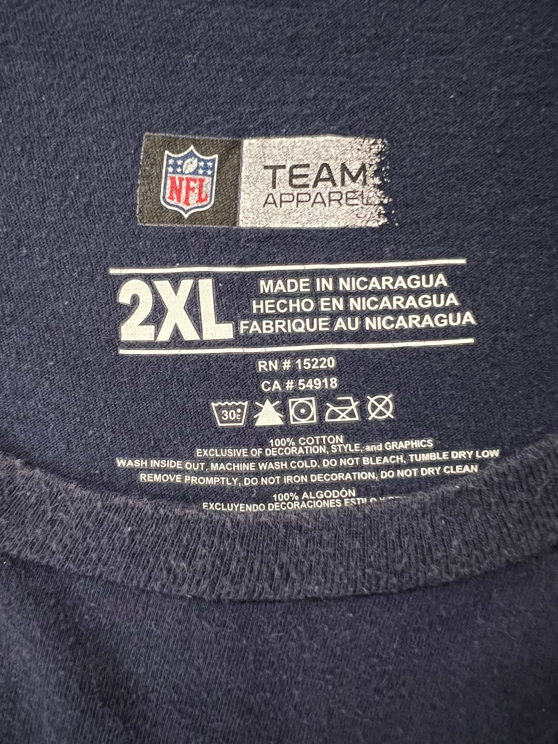 NFL team chicago bears 반팔 티셔츠 상품이미지4
