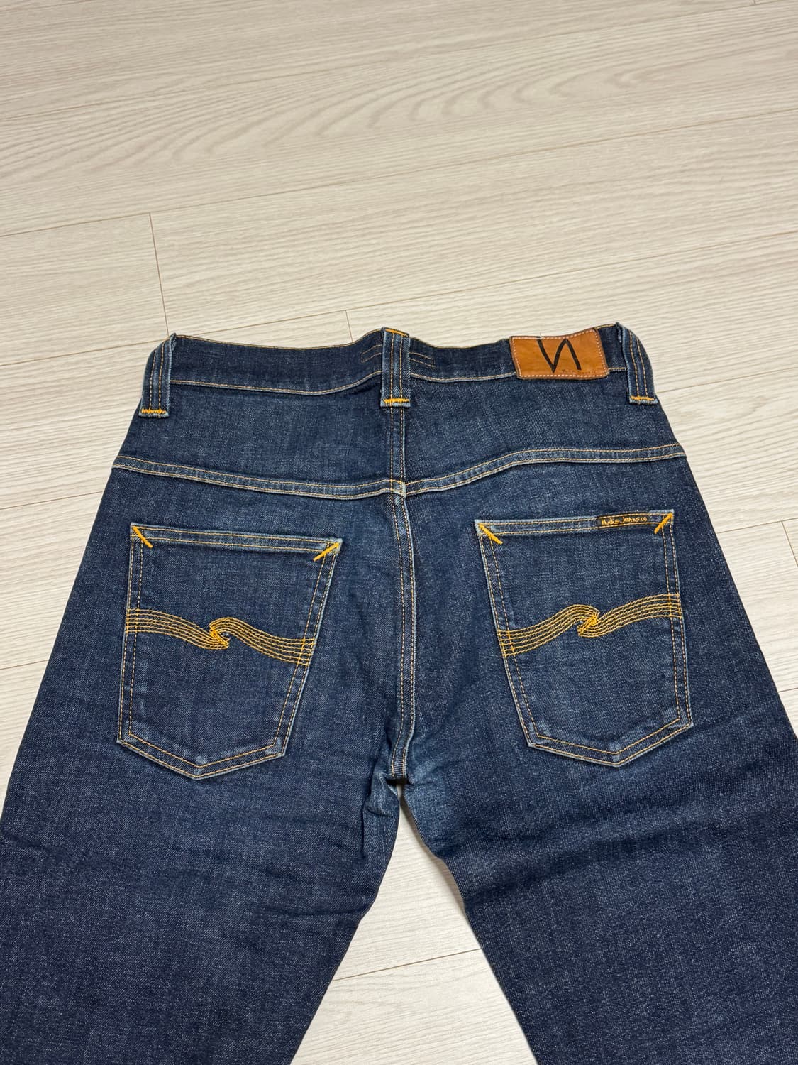 누디진 씬핀 드라이 트윌 청바지 W32 L34 상품이미지4