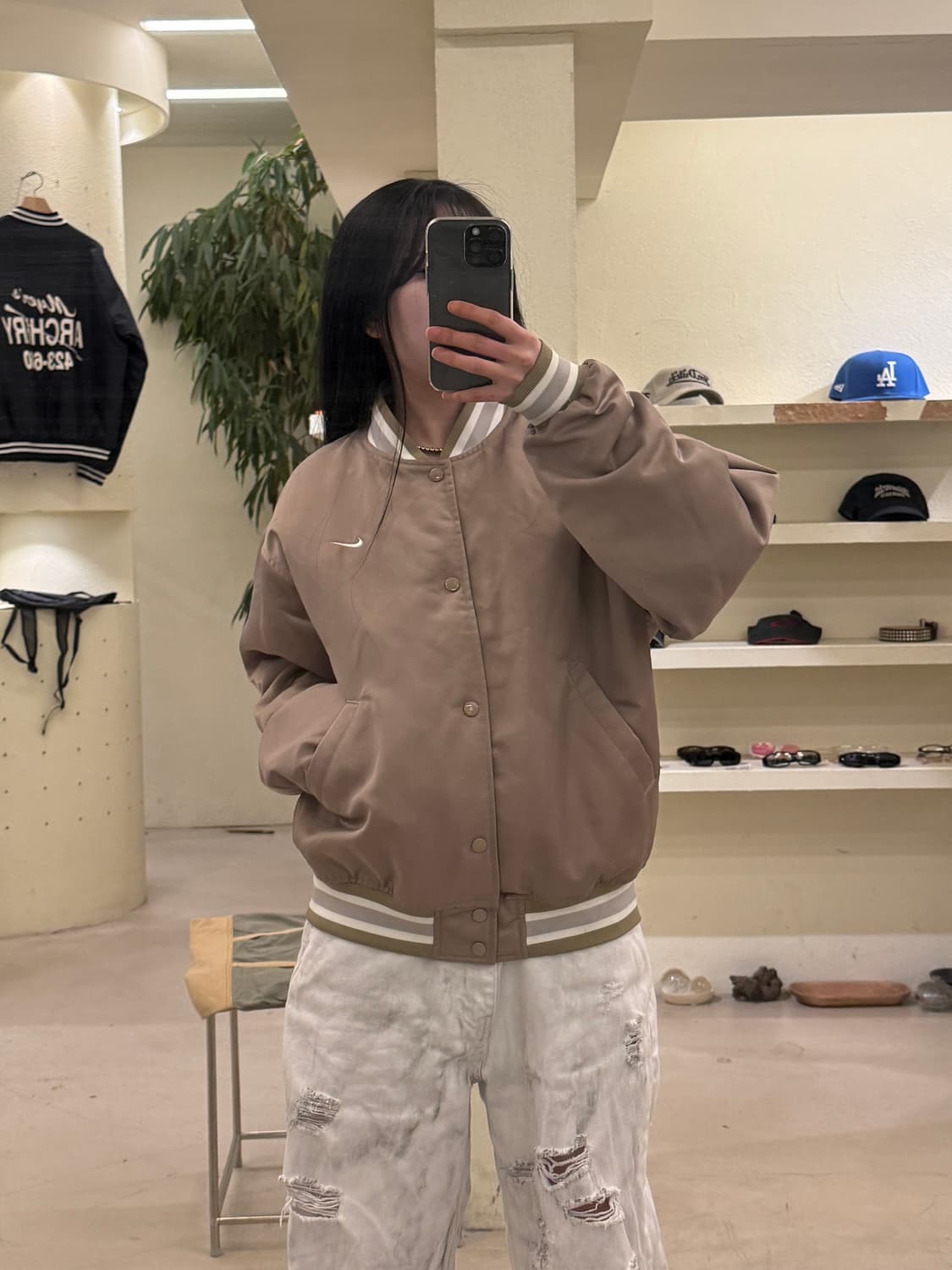 나이키 스우시 바시티 자켓 U360 상품이미지1