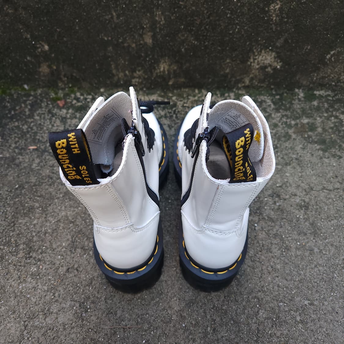 [3UK] 닥터마틴 JADON 화이트 부츠 상품이미지7