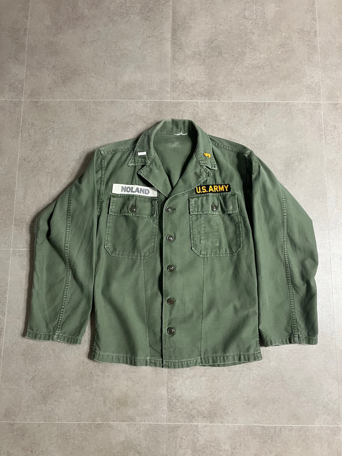 50s us army og107 퍼티그 셔츠 상품이미지1