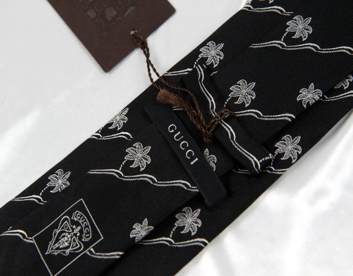 구찌 8.2cm 미사용 S등급 남자 명품넥타이 상품이미지3