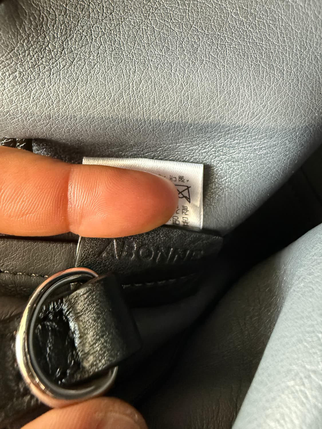 아보네(ABONNE) 레더 크로스백 상품이미지8