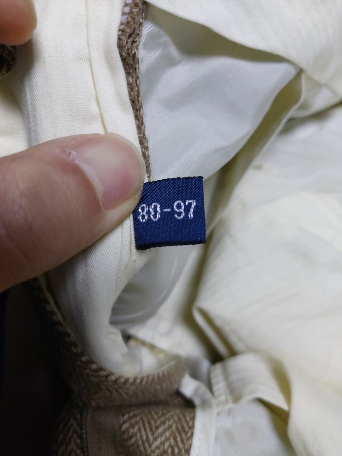 폴로 울 헤링본 구르카 팬츠 상품이미지8