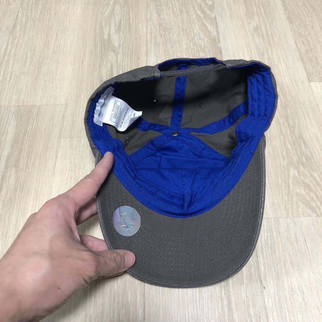 (ONE SIZE) 디스이즈네버댓 립스탑 언더 아치 로고 캡 타우페 상품이미지6