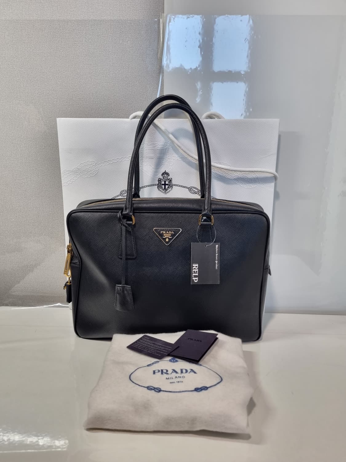 프라다 사피아노 토트백 상품이미지3