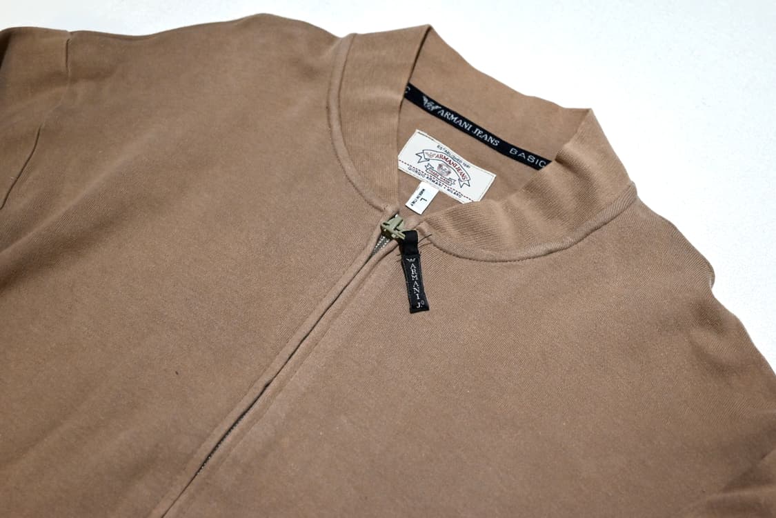 Armani jeans 90s sweat bomber 상품이미지3