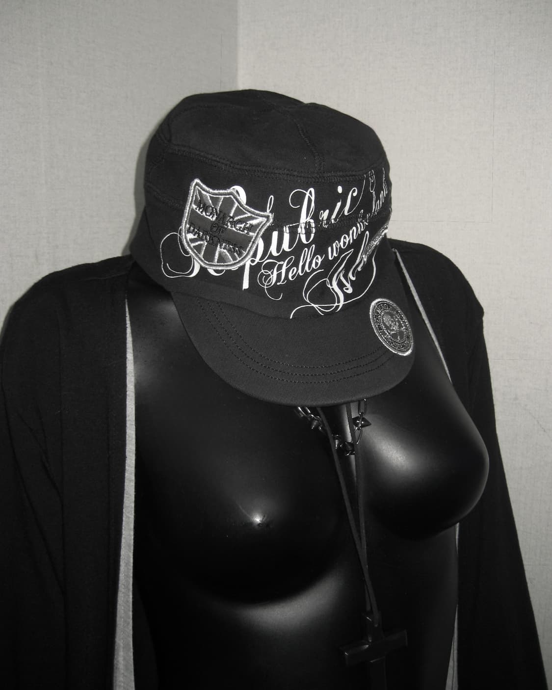 펑크 레터링 캡 모자 상품이미지1