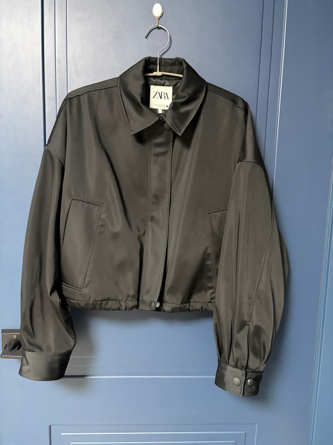 자라 새틴 자켓 로우클래식 렉토 상품이미지2