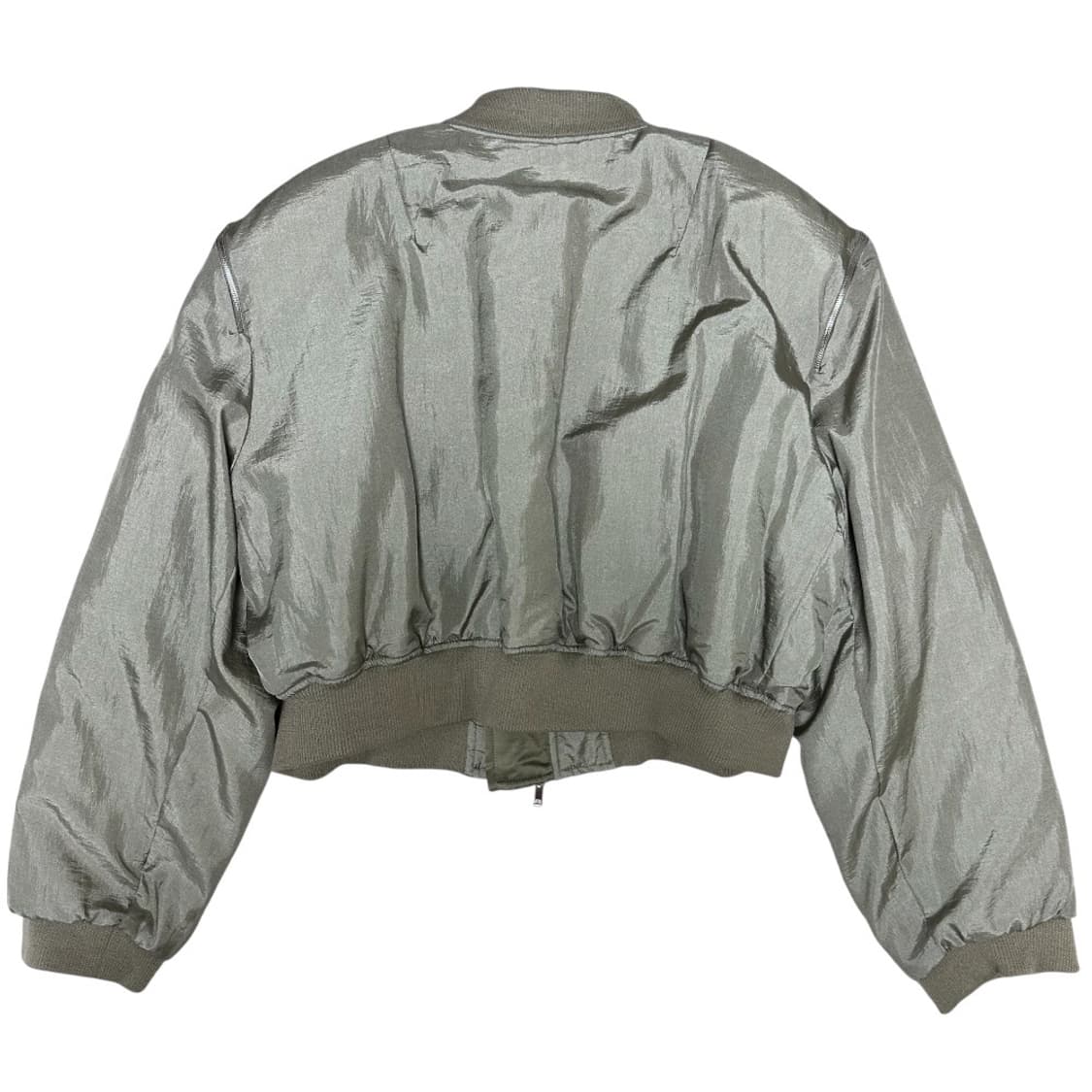 랑거 오버숄더 크롭 봄버 상품이미지2