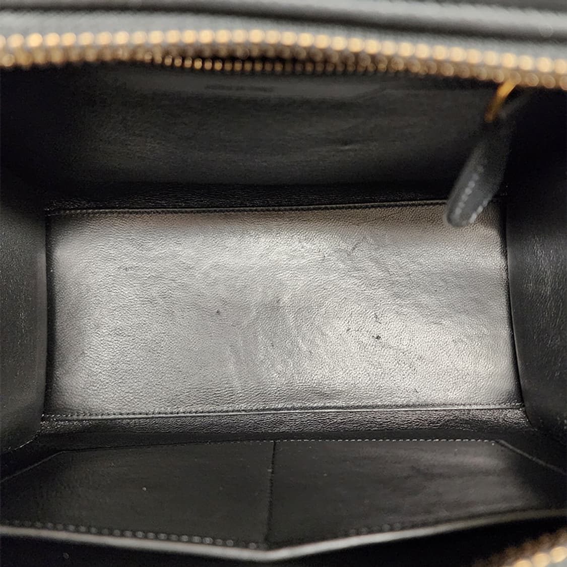 셀린느 189793DRU.38NO 카프스킨 마이크로 러기지백 블랙 상품이미지7