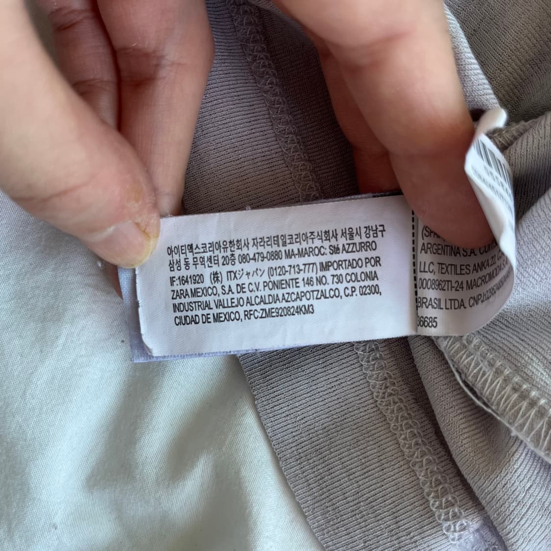 Zara 화이트 롱슬리브 M 상품이미지6