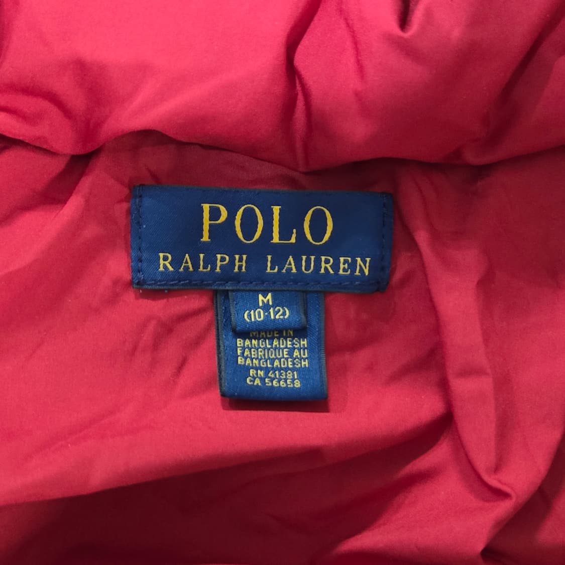 폴로랄프로렌 키즈 다운 패딩 M(10/12) 상품이미지4