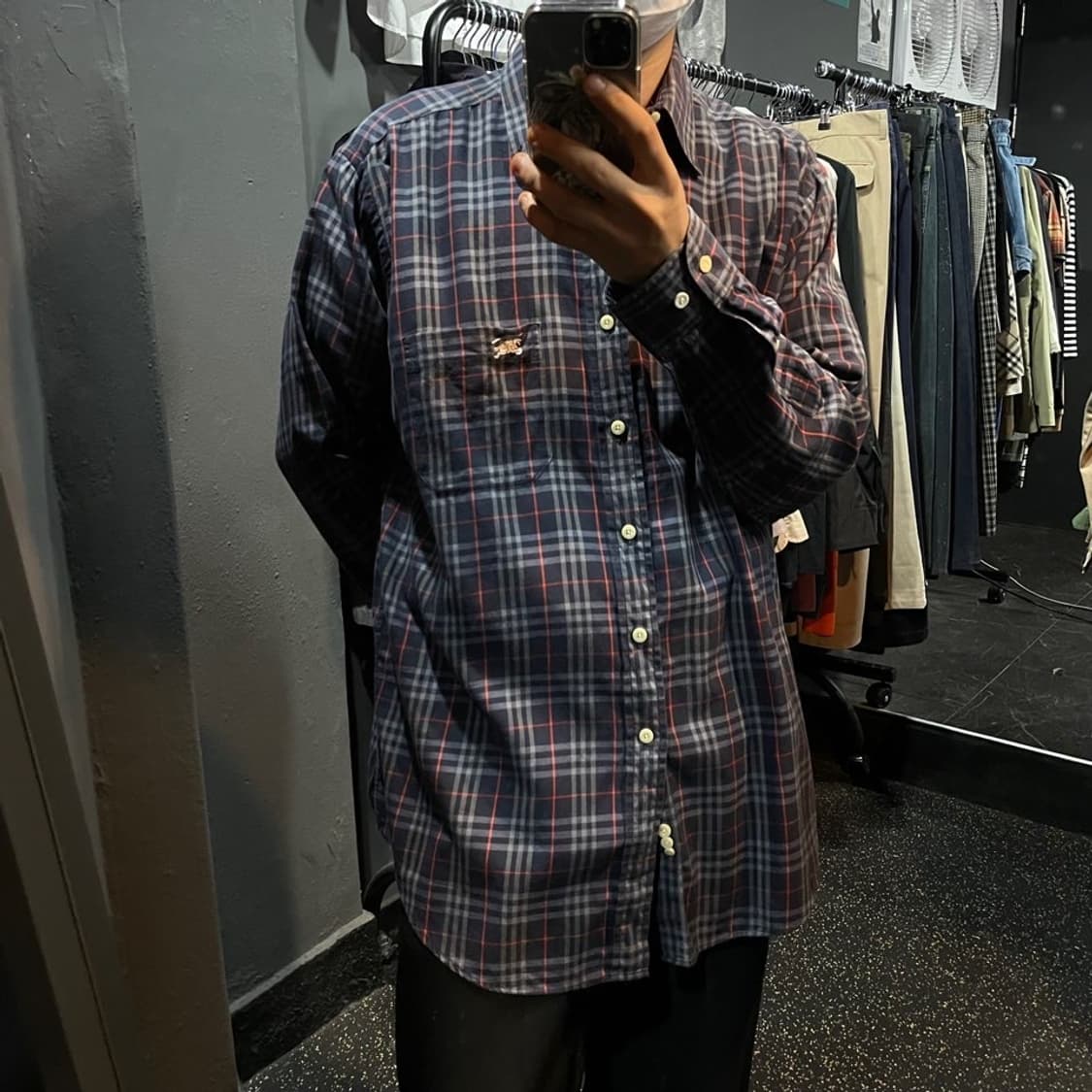 버버리 노바체크셔츠 상품이미지1