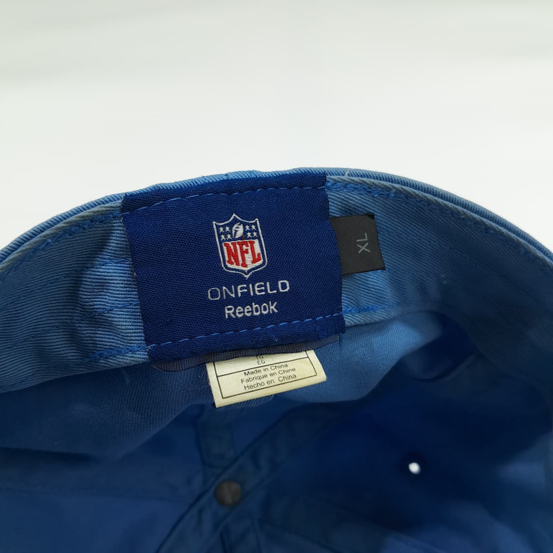 리복 NFL 플레임 로고 블루 볼캡 P1936 상품이미지8
