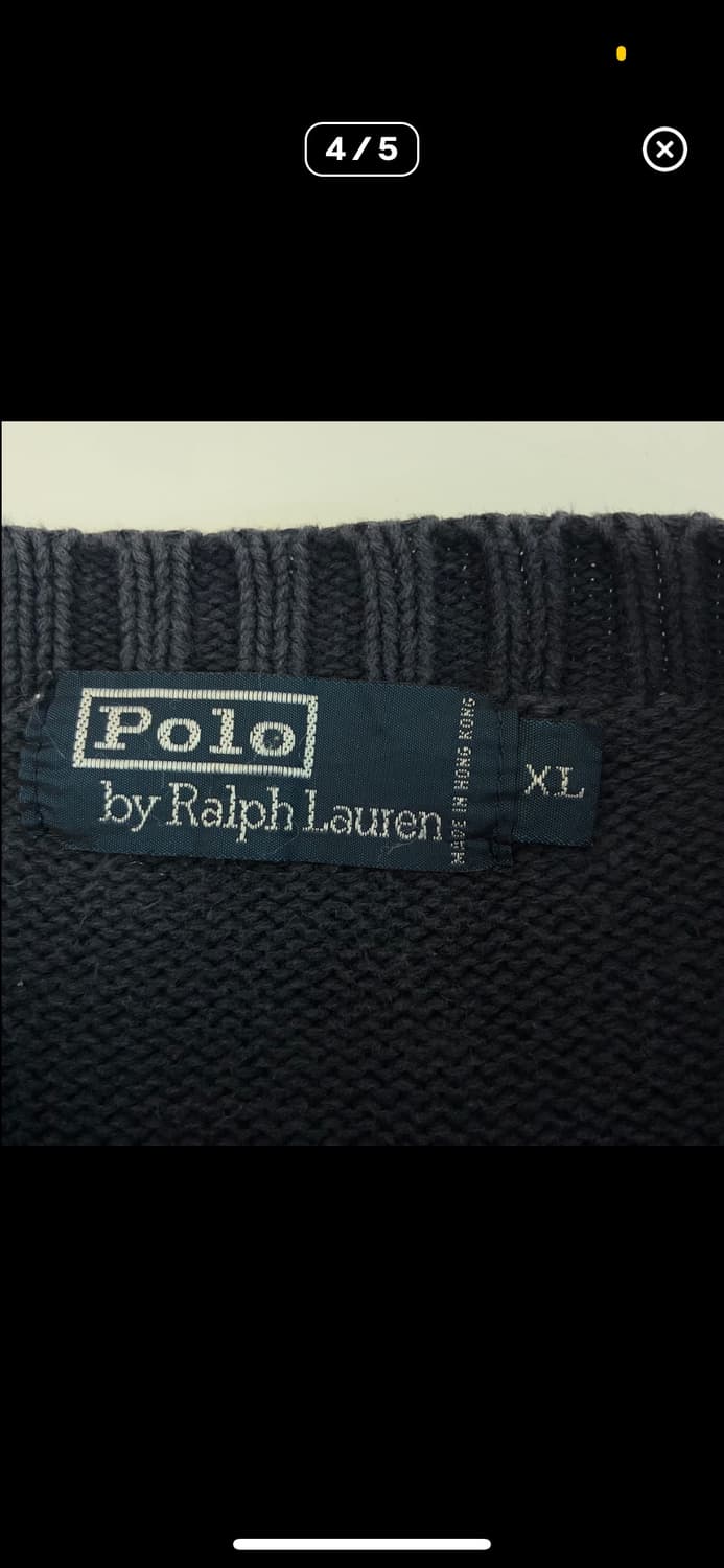 폴로 랄프로렌 니트 XL 상품이미지4