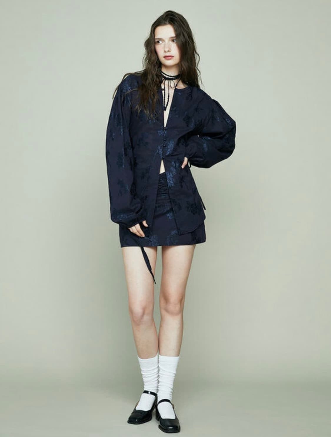 (새제품) 글로니 엔젤 베이비 자카드 스커트 상품이미지1