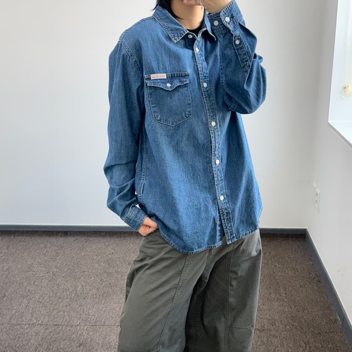 True religion 트루릴리전 데님 셔츠 상품이미지1