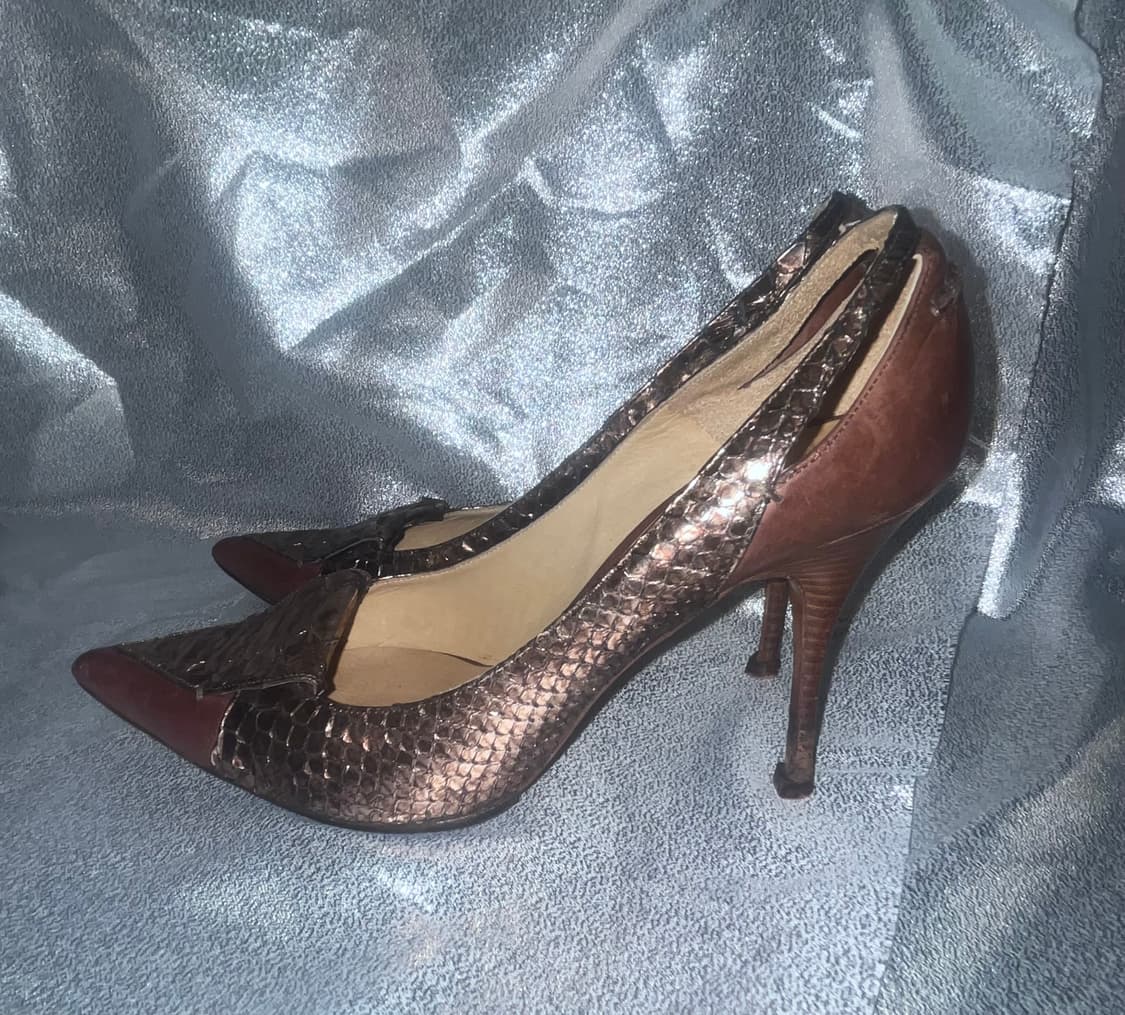 끌로에 웨스턴무드 스틸레토 힐 상품이미지2