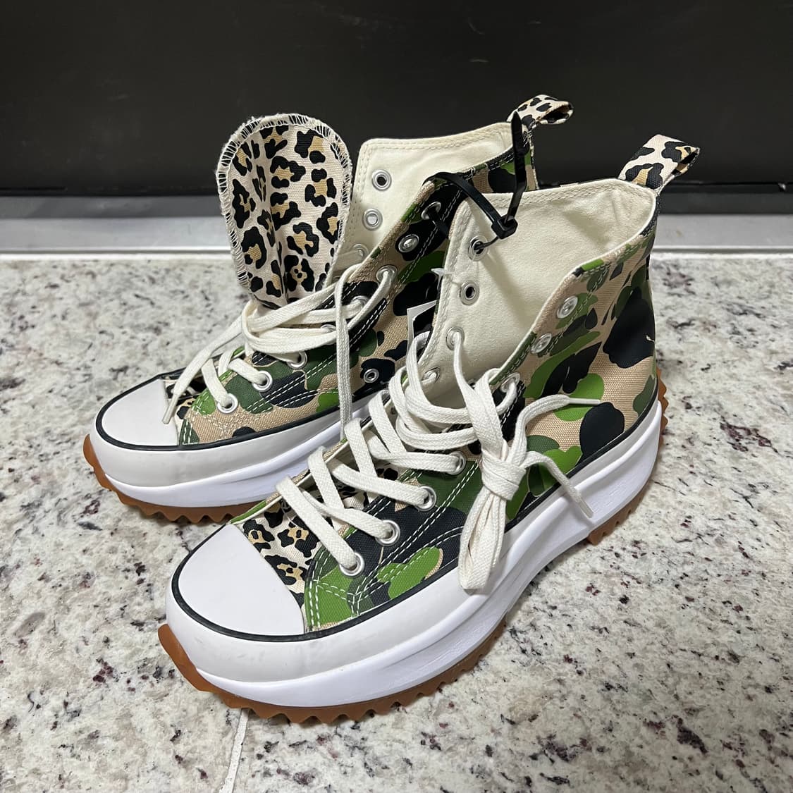 새상품) 컨버스 런스타 하이크 하이 카모 250 상품이미지1